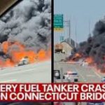 Connecticut Highway in Flames: Gasoline Truck Explosion Cripples Traffic, Closes I-95