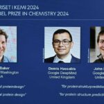 David Baker, Demis Hassabis, and John Jumper were granted the Nobel Prize in Chemistry.