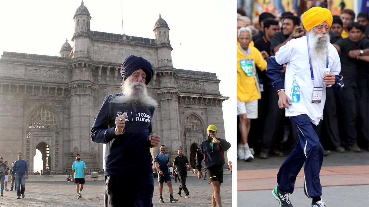 "Turbaned Tornado" Fauja Singh, the world's oldest marathon runner, died in a road accident.