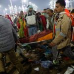 At UP's Barabanki temple, monkeys start a fatal stampede that leaves two people dead and thirty-two injured.
