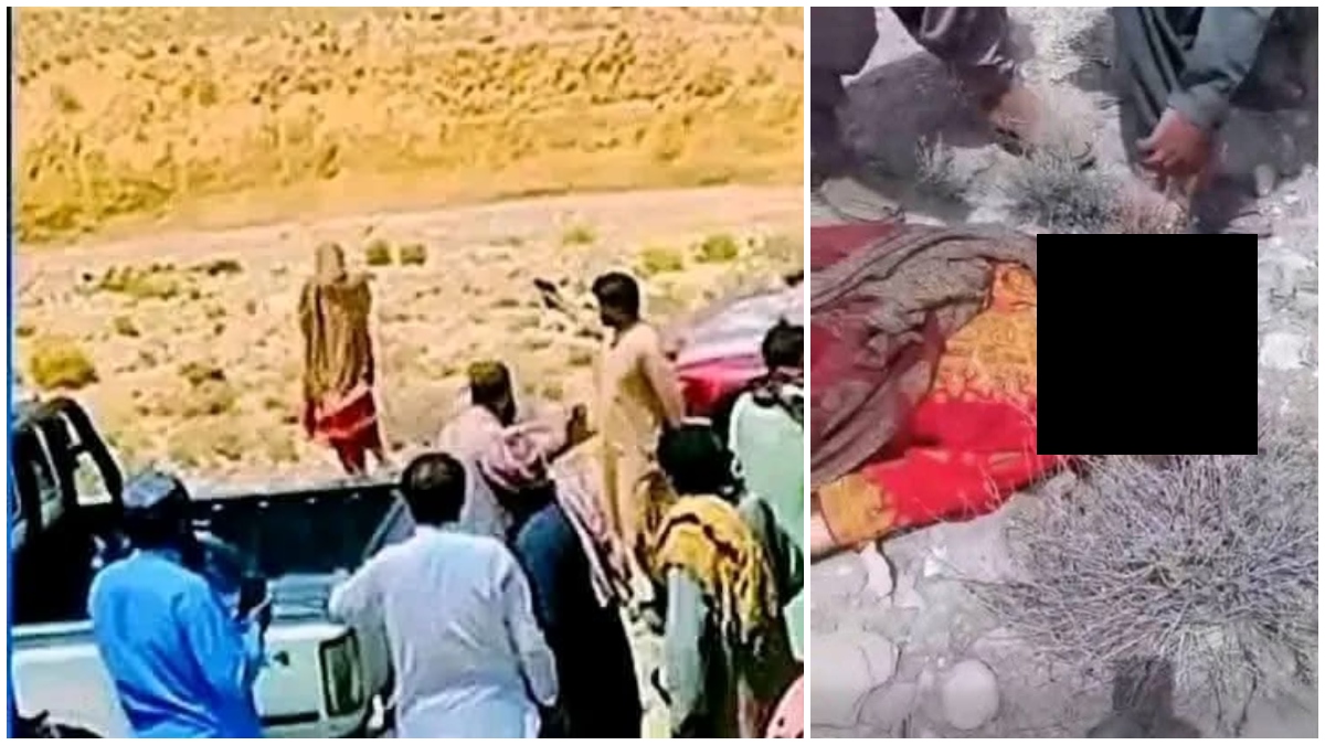Honour killing: A viral video from Pakistan depicts a Baloch couple who were shot dead for their love marriage.